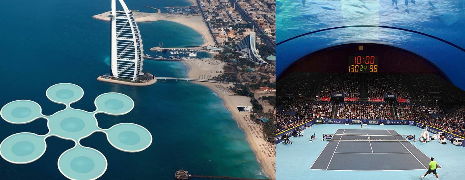 8+8 CONCEPT STUDIO CREATES UNDERWATER TENNIS IN DUBAI